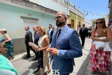 Telde rinde tributo a San Lorenzo en la capital grancanaria/Francisco Javier Santana.